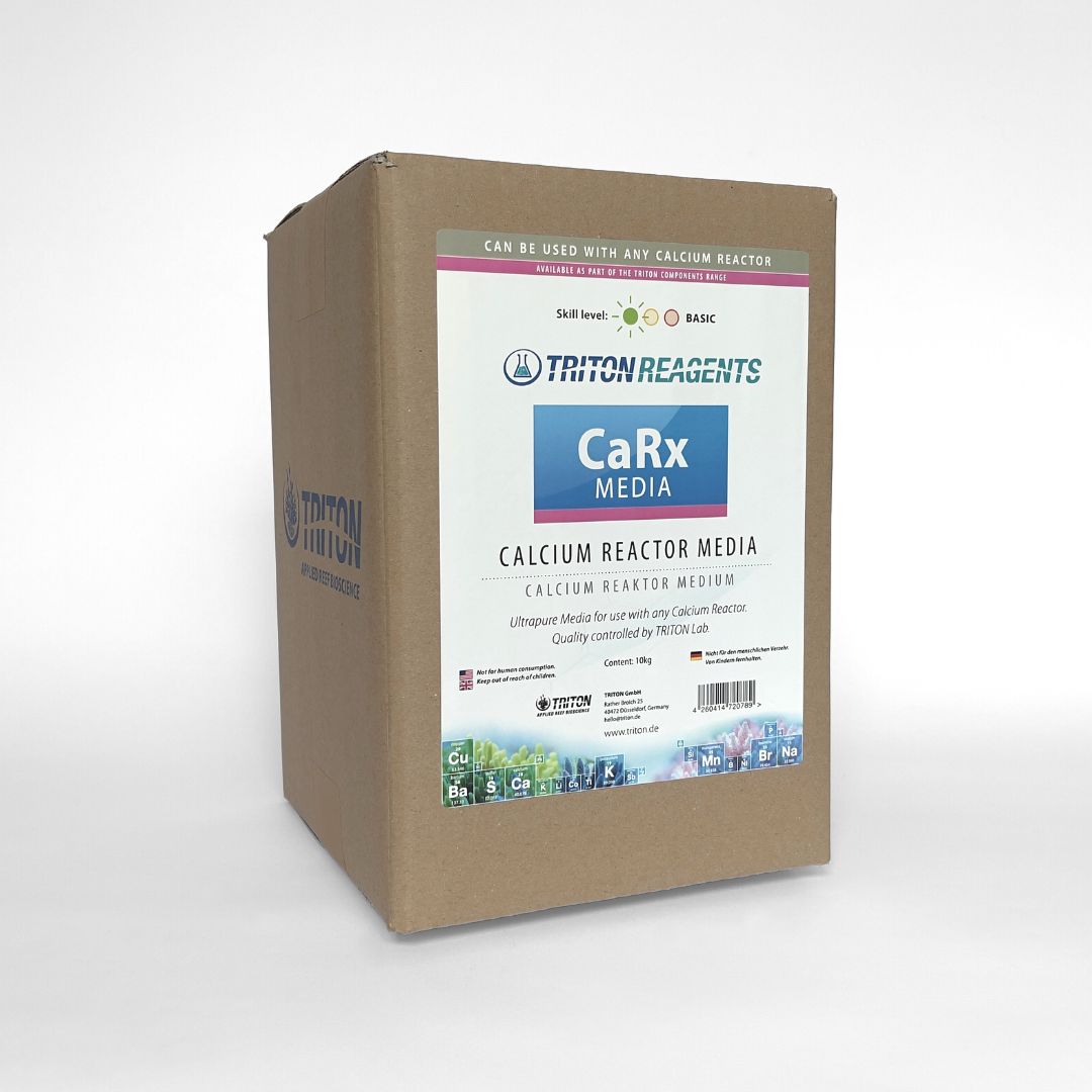 TRITON CaRx Calciumreaktor-Medium — 10 kg, 99,9 % reines CaCO3